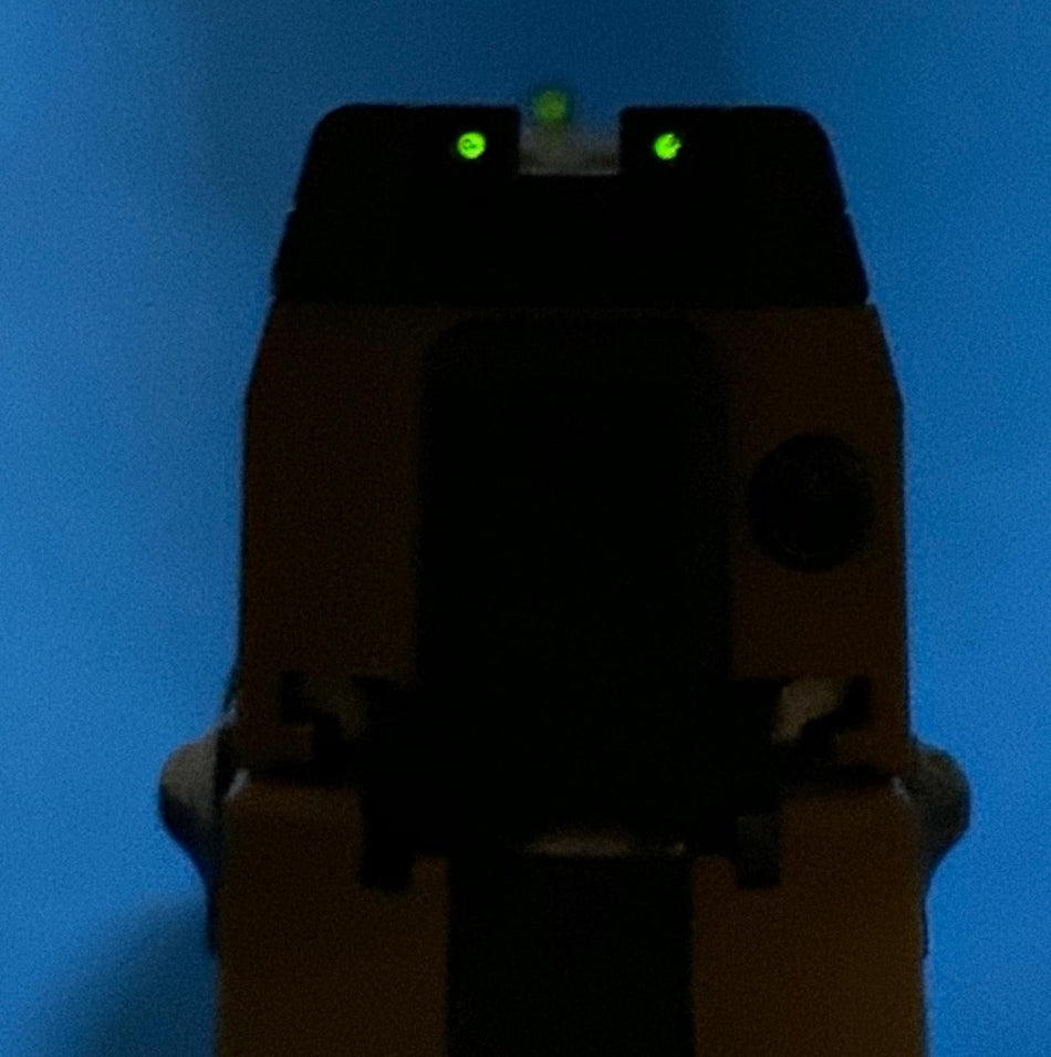 Pro-Arms Tritium CNC Steel Sight Set for For VFC/KA SIG M17 ( SIG AIR P320 M17 6mm Gas Version GBB Pistol )