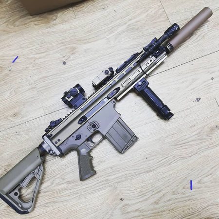 ARTISAN SCAR Stock Adapter for TM SCAR Series EBB -Black