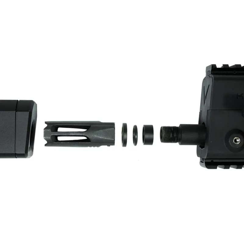 Acetech 14mm CCW Flash Hider For Krytac Kriss Vector AEG / GBB Series