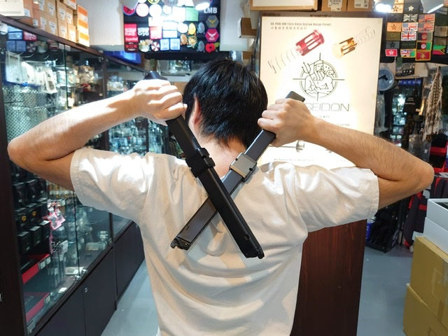 Prowin Twin Extension Magazine 112Rds for Marui TM G Model GBB Pistol Series ( Hermetic Type )-Grey