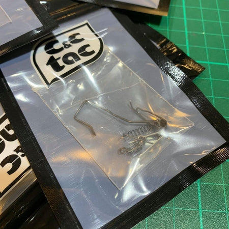 C&C Tac Ultra Enhanced Steel Spring Set for Marui / WE / KJ G Model 17 / 18C / 19 / 22 / 23 / 26 / 34 etc. ( TM / WE / KJ G17 )