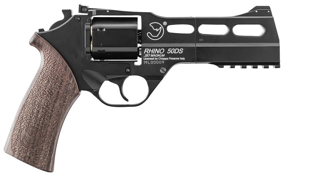 BO Chiappa Rhino 50DS .357 Magnum CO2 Revolver ( Black )