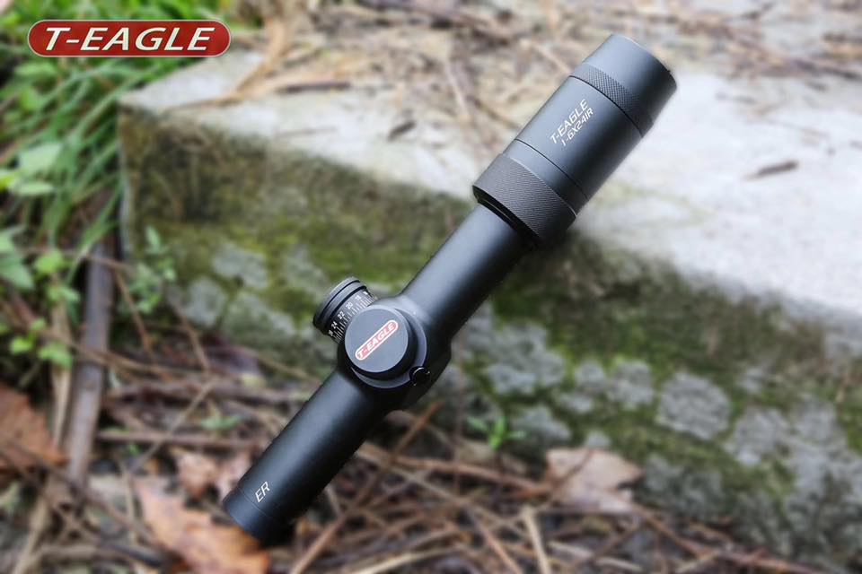 DISCOVERY T-EAGLE Optics ER 1-6X24 IR Rifle Scope ( Black )