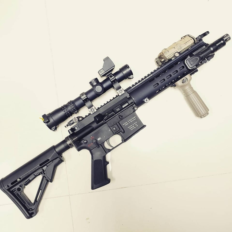 ARTISAN NF Style 30mm Scope Mount with T1 Scope Ring Interface ( CNC Aluminum Black )