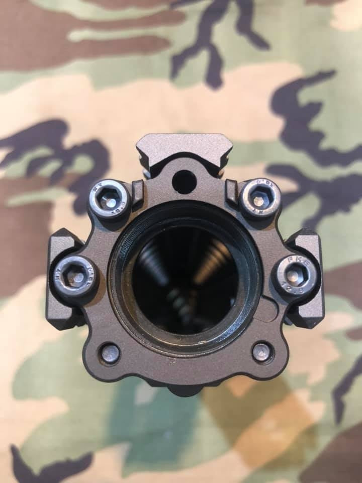 EMG Daniel Defense Rail Licensed DD MK18 RIS 2 9.5inch Handguard Rail For AEG / MWS / WA / GHK / PTW GBBR ( MK18 RAIL INTERFACE SYSTEM II, RIS II FDE ) ( Eagle Eye )