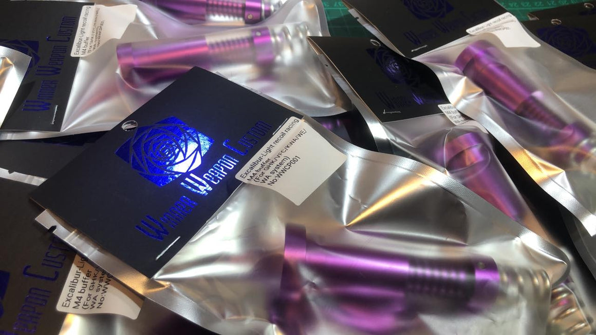 WWC Excalibur Light Recoil Racing Buffer  For AR M4 GHK / VFC / KWA / WE / WA / MWS System