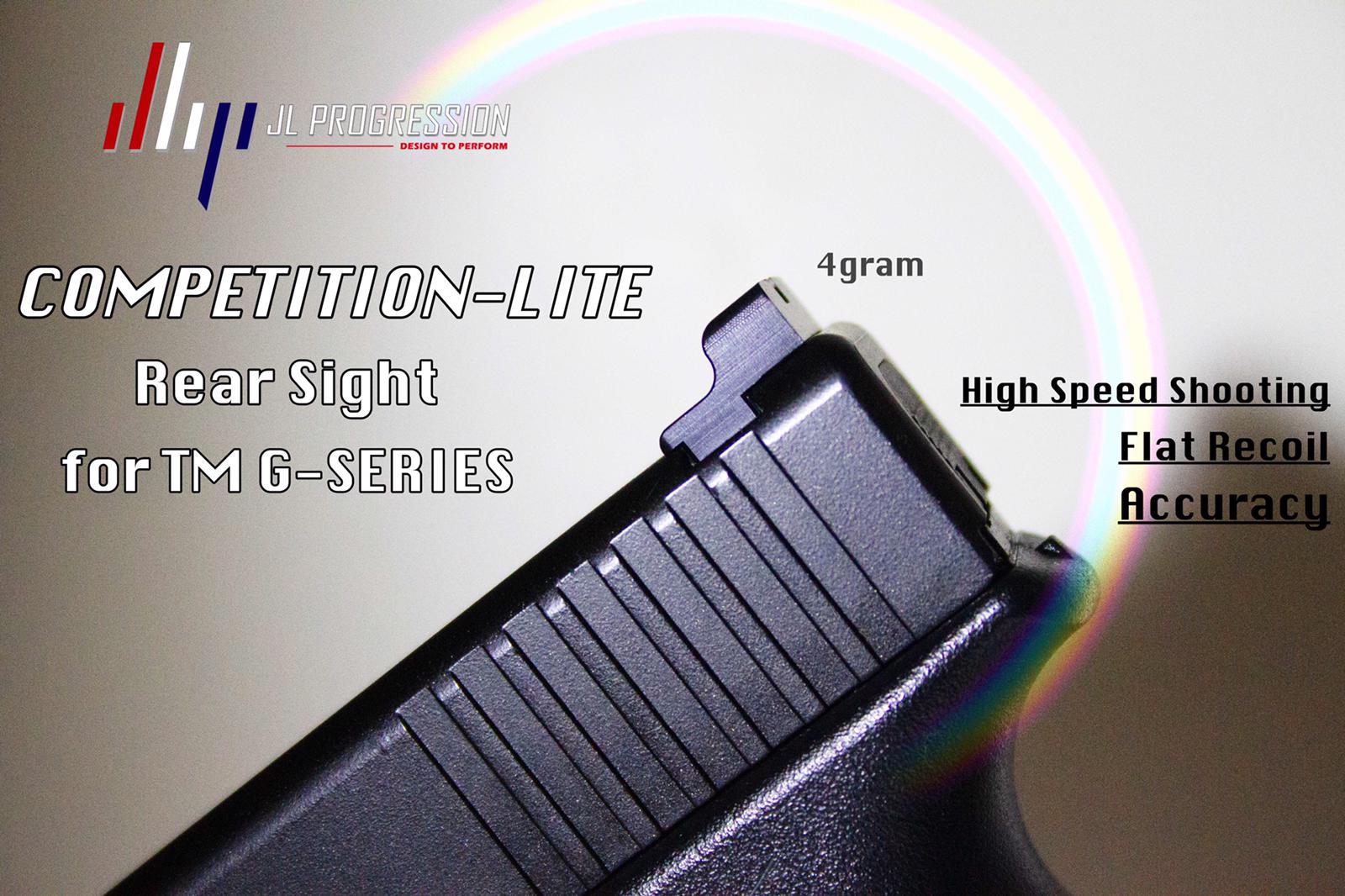 JLP Competition-Lite Rear Sight for TM G-Series G Model ( Black )