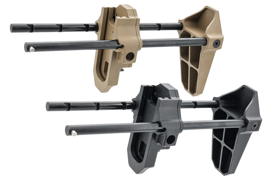 Artisan 6 Position Retractable Stock For Cybergun Guns Modify GM / WE / VFC SCAR L GBB & AEG Series