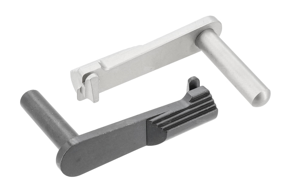 Airsoft Masterpiece AM Steel STI Style Slide Stop For Marui TM Hi-Capa GBBP Series