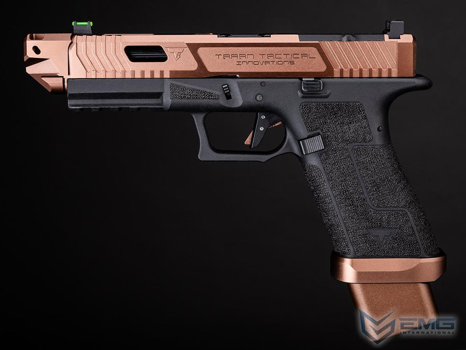 EMG TTI Ballerina G17 CNC Gas GBB Pistol Airsoft ( by ARMY ) ( Coyote Bronze )