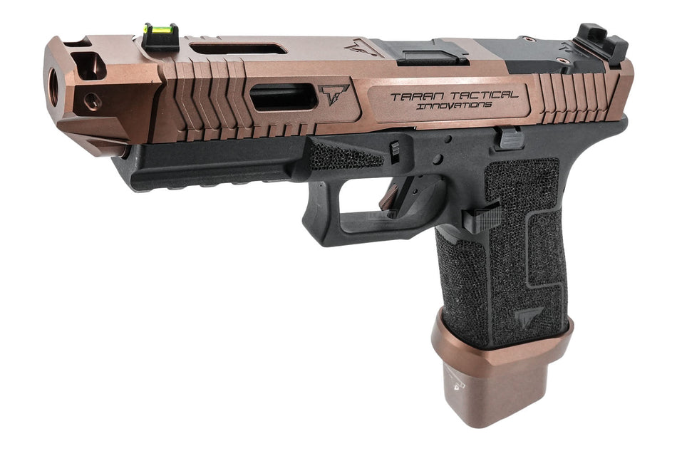 EMG TTI Ballerina G17 CNC Gas GBB Pistol Airsoft ( by ARMY ) ( Coyote Bronze )