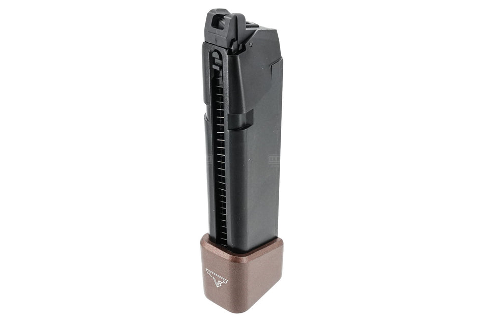 ARMY EMG TTI Ballerina G17 R34-4 28 Rounds Gas Extended Magazine ( Coyote Bronze )