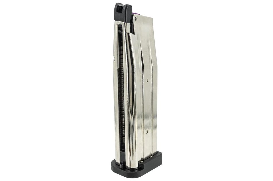 ARMY R601 / R614 Pit Viper TTI Combat Master 30 Rds Gas Magazine ( Silver )