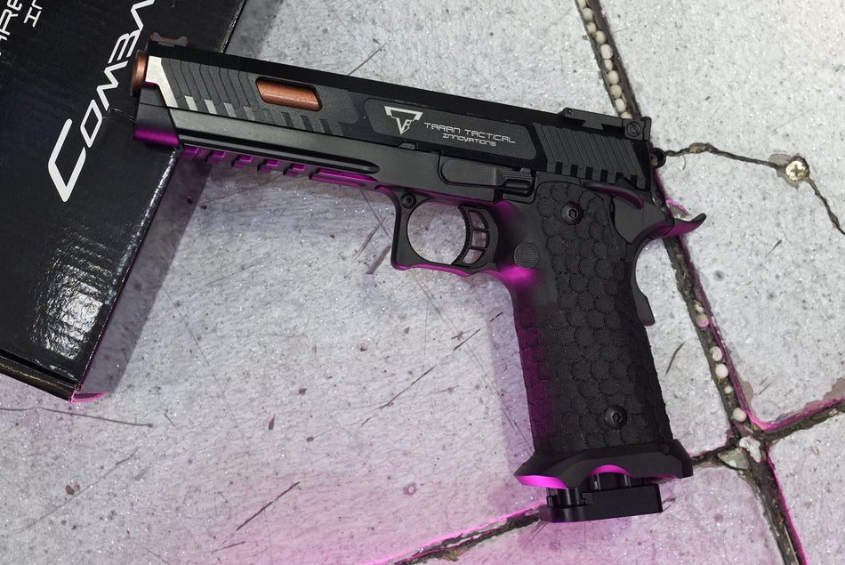 Army TTI Licensed Combat Master CNC Ver. GBB Pistol Airsoft ( Steel Internal Parts Version )