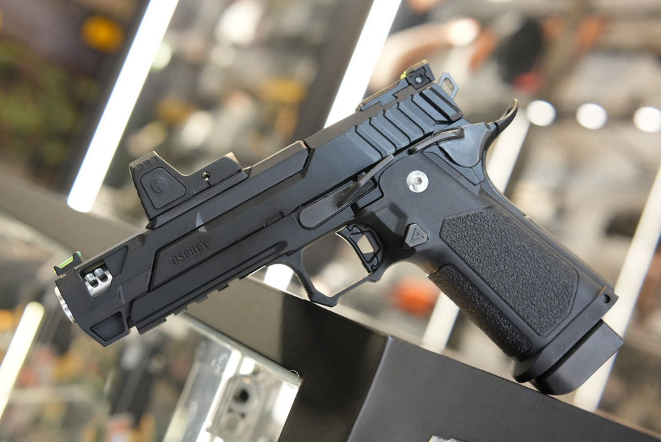 Arcturus Osprey 5" Hi-Capa GBB Performance Refined Edition GBB Pistol Airsoft with ARS-1 Red Dot Combo