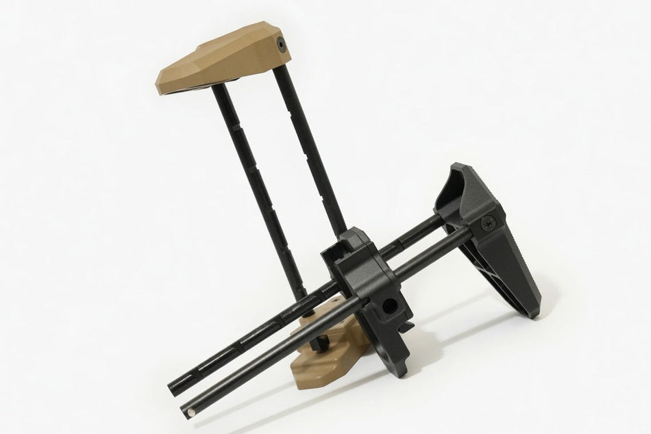 Artisan 6 Position Retractable Stock For Cybergun Guns Modify GM / WE / VFC SCAR L GBB & AEG Series