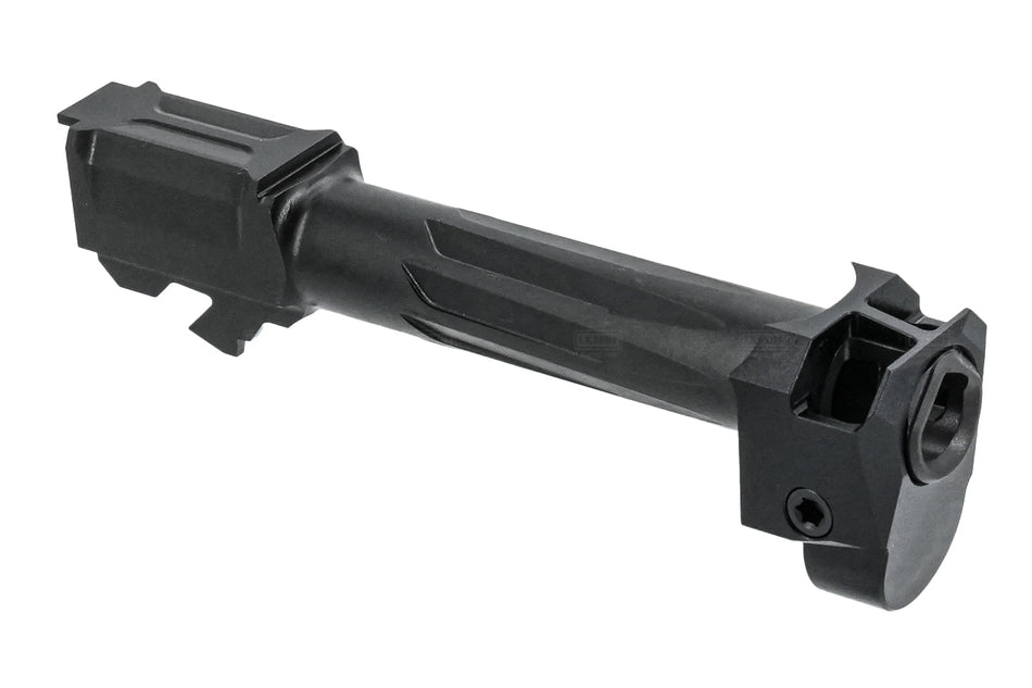 Bomber CNC Steel RA Style Barrel With Compensator For Umarex GHK Glock 45 Gen5 MOS GBBP