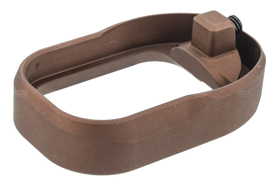 Bomber CNC Aluminum T-Style Magwell For Umarex VFC Glock 17 Gen5 / G45 GBBP Series ( Bronze )