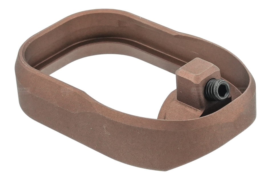 Bomber CNC Aluminum T-Style Magwell For Umarex VFC Glock 17 Gen5 / G45 GBBP Series ( Bronze )