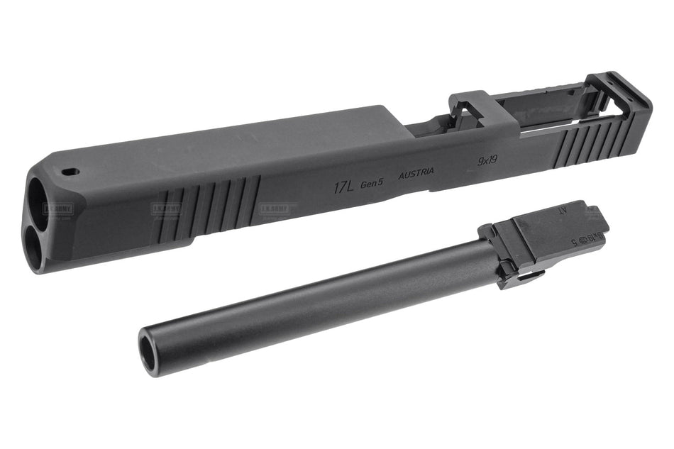Bomber CNC Aluminum 17L Gen5 MOS Slide For Marui TM G17 Gen5 GBBP Airsoft