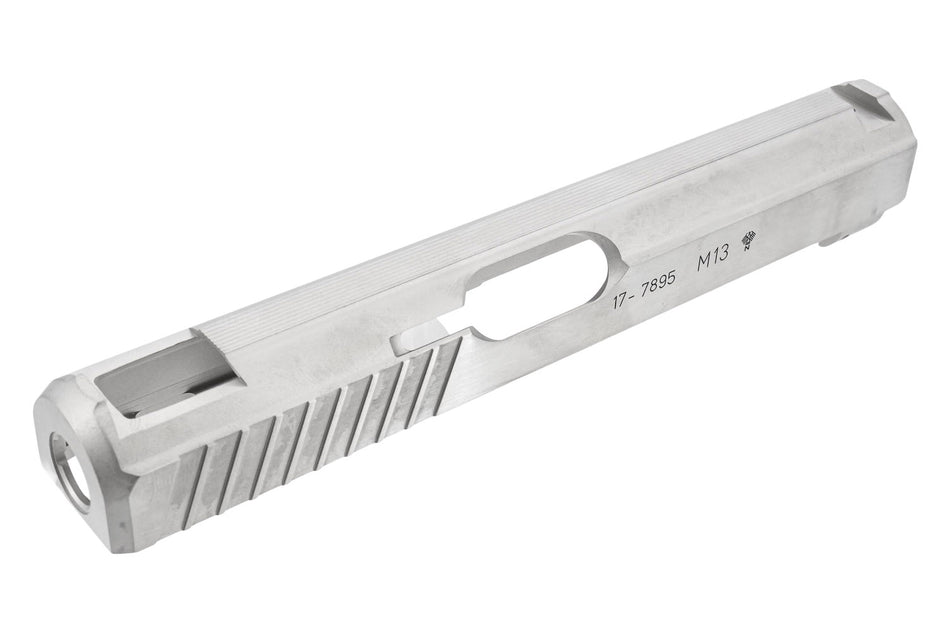 Bomber CNC Stainless Steel Slide For UMAREX / VFC HK P7M13 GBBP Series ( Silver )
