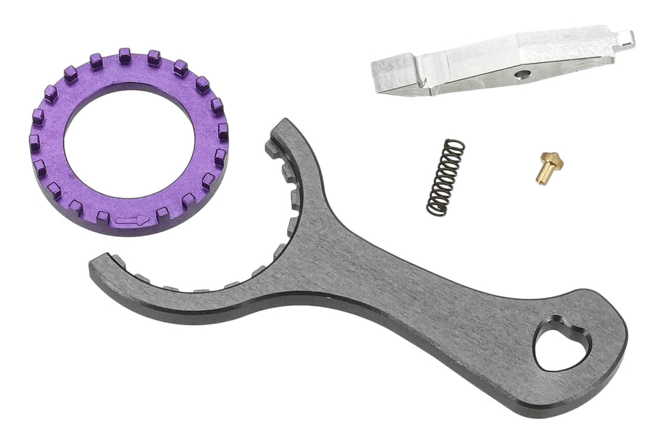 Bow Master CNC Hop Up Adjust Wheel Set for UMAREX / VFC MP5 / MP5K GBB Gen2 Series ( With Tool ) ( New Version )