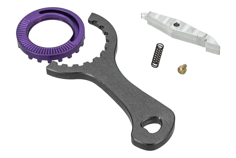 Bow Master CNC Hop Up Adjust Wheel Set for UMAREX / VFC MP5 / MP5K GBB Gen2 Series ( With Tool ) ( New Version )