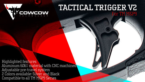 COW Tactical Trigger V2 For Marui TM M&P 9 GBB Pistol Series