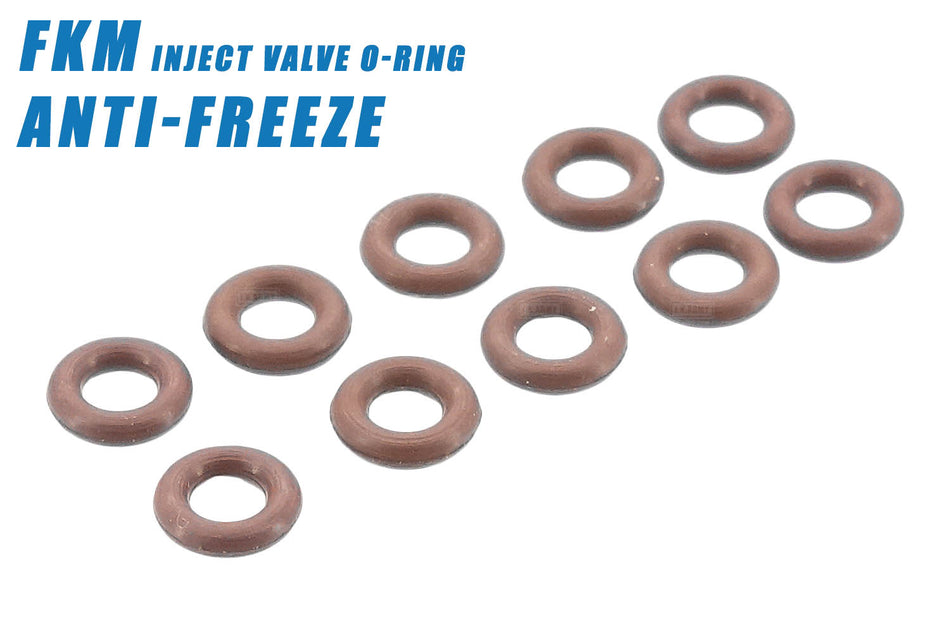 C&C Magazine Gas Injection / Fill Inject Valve FKM O-Ring ( Pack of 10 ) ( Anti-Freeze )