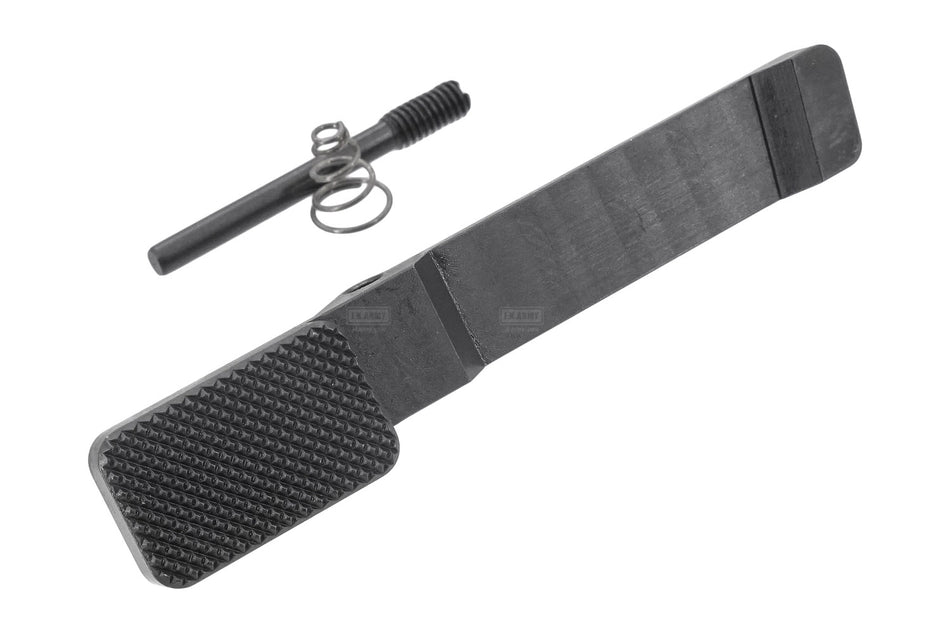 C&C CNC Stainless Steel Magazine Release For SAVIA / EMG TTI Licensed TR-9 Hi-Capa PCC GBB Rifle Airsoft