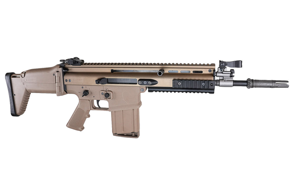 Cybergun FN Herstal Licensed WE SCAR-H GBB Rifle Airsoft ( DE ) ( MK17 )