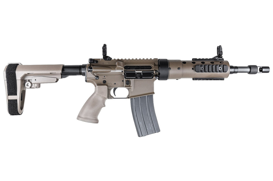 Cybergun COLT Licensed Special Purpose Rifle Shorty 9 Inch GBB Airsoft ( by CGS ) ( FDE )