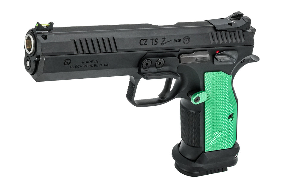 CL Project Custom ASG CZ TS 2 GBB Pistol Airsoft ( Limited Edition ) ( Racing Green )
