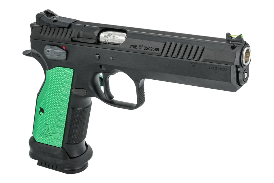 CL Project Custom ASG CZ TS 2 GBB Pistol Airsoft ( Limited Edition ) ( Racing Green )