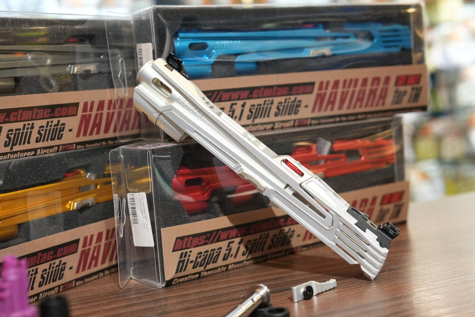 CTM NAVIARA Split Slide For Marui TM Hi-Capa 5.1 GBBP Series