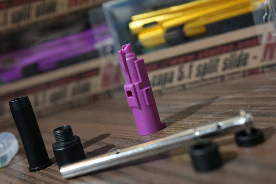 CTM NAVIARA Split Slide For Marui TM Hi-Capa 5.1 GBBP Series