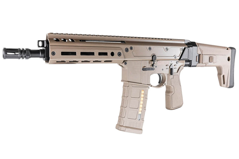 Double Eagle G108 DWS LUPUS 8.5 Inch GBB Airsoft ( Adjustable Folding Stock ACR Ver. )