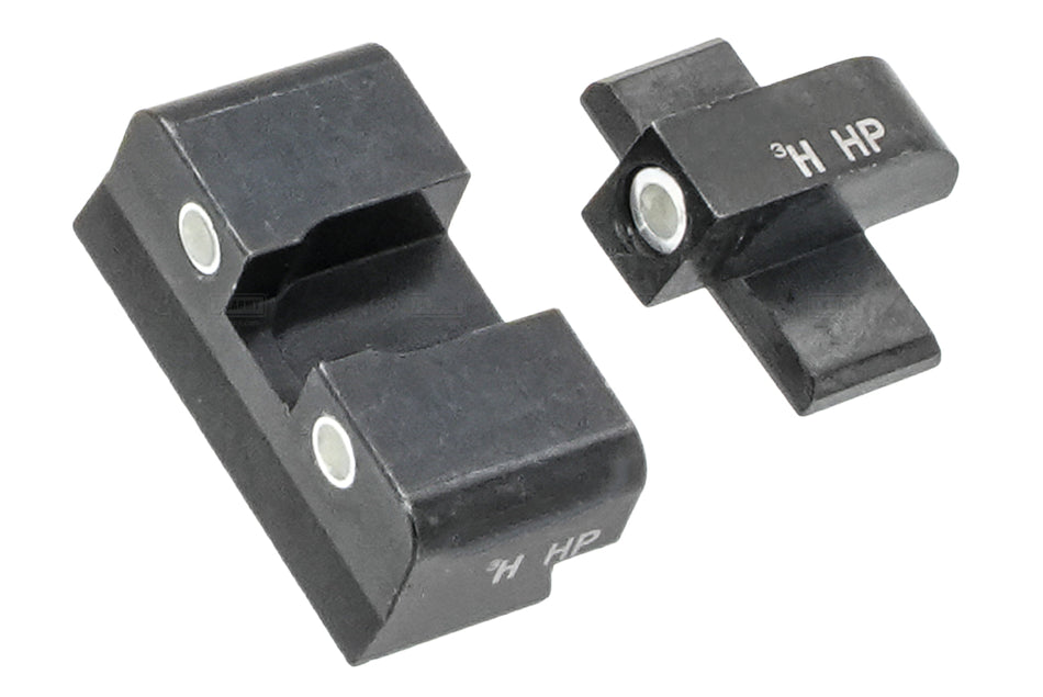 Detonator Steel TRI Style SG-01 Sight Set For Marui TM P320 GBBP