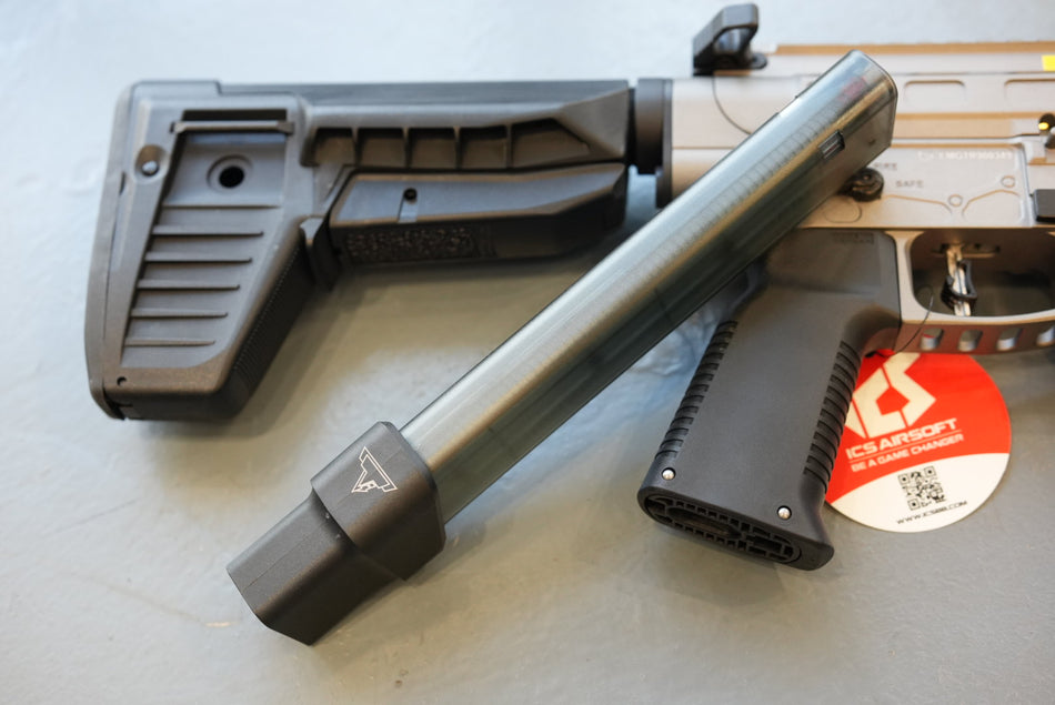 EMG TTI TR-9 EBB AEG Mid-Capacity Magazine ( 140 Rounds ) ( by ICS Airsoft )