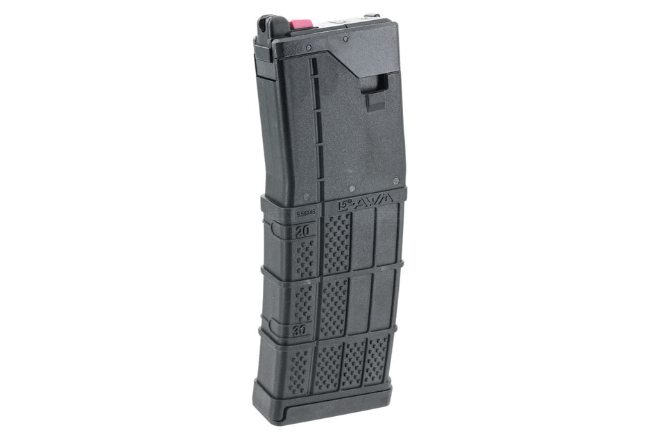 EMG Lancer Systems Licensed L5AWM 35 Rounds CO2 Magazine For Marui TM MWS GBBR Series ( by SAVIA )