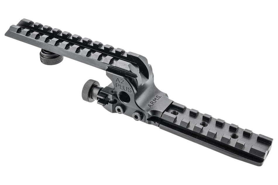 FCW ARMS Style A2 Plus Gooseneck Rail Set For Carry Handle ( GBB / AEG ) ( Old School AR )