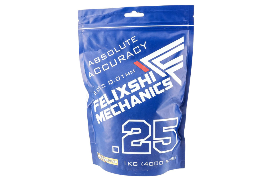 Felixshi Mechanics Absolute Accuracy 0.20g / 0.25g / 0.28g 6mm BBs 1KG ( FSM MCG AA 5.95 ± 0.01mm )