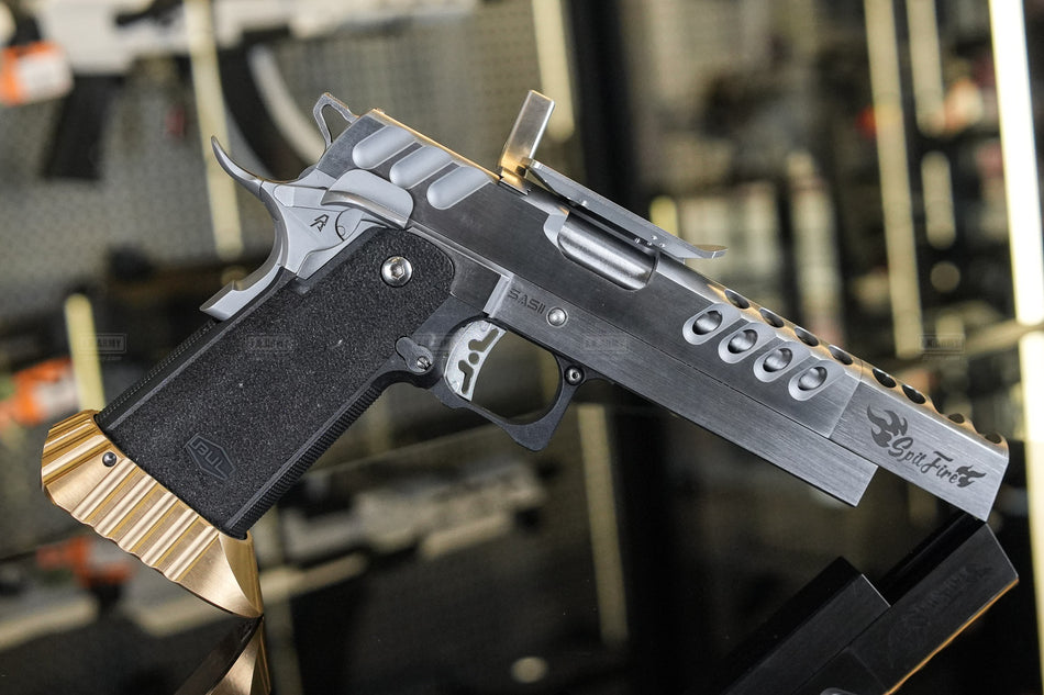 FPR Bul SPITFIRE Style Hi-Capa GBB Pistol Airsoft ( CNC Stainless Steel )