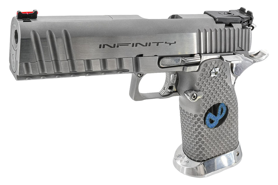 FPR Stainless INF HAZE 5 Style Standard Hi-Capa GBB Pistol Airsoft ( SV Long Dust Cover )