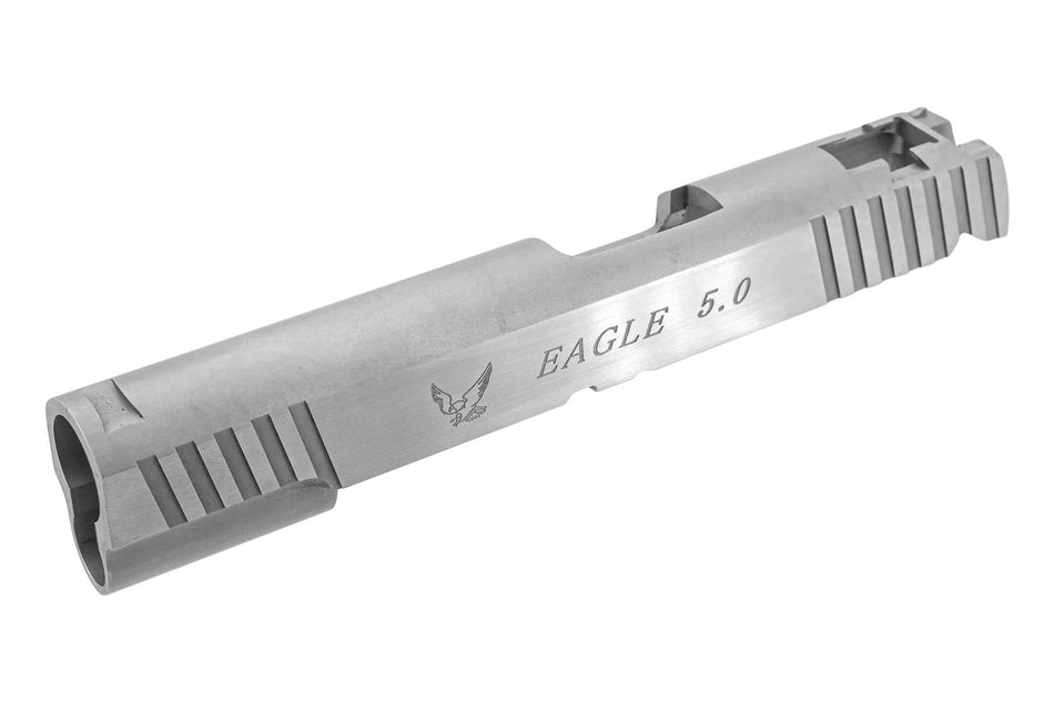 FPR Stainless Steel STI Style EAGLE 5.0 Slide For Marui TM Hi-Capa GBBP Series