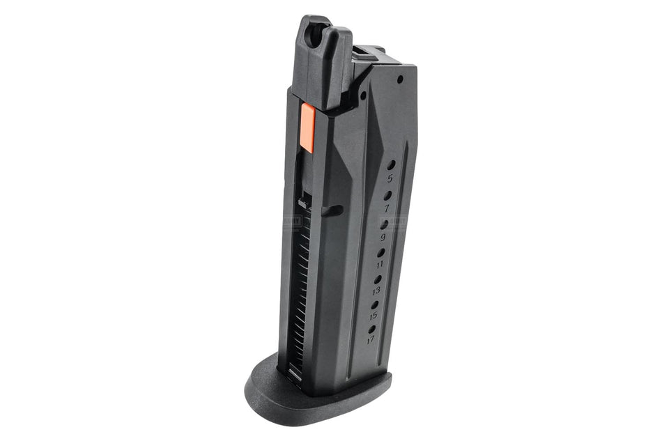 Guarder Lightweight Aluminum Magazine For Marui TM M&P9 / M&P9L ( Black )