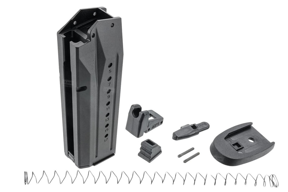 Guarder Lightweight Aluminum Magazine Kit For Marui TM M&P9 / M&P9L ( Black )