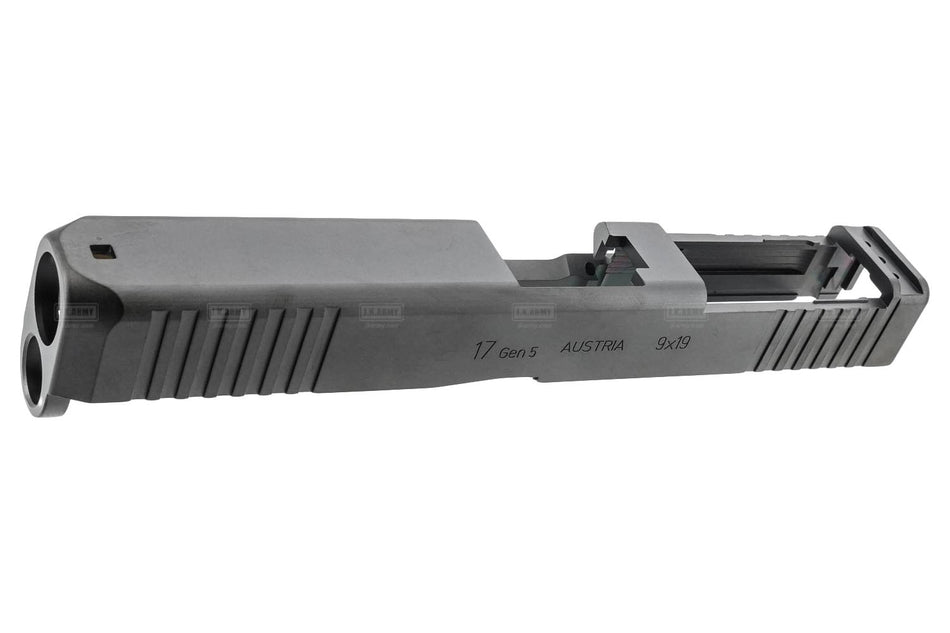 Guarder CNC Steel Slide Set For Marui TM G17 Gen5 MOS GBBP ( PVD Black Coating )