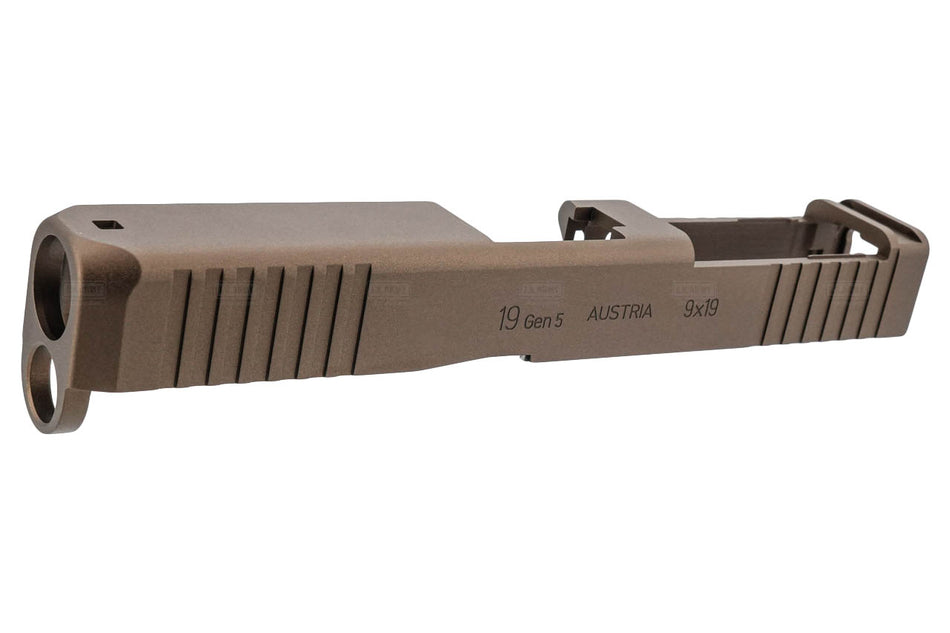 Guarder CNC Aluminum Slide For Marui TM G19 Gen5 MOS GBBP Series ( FDE )