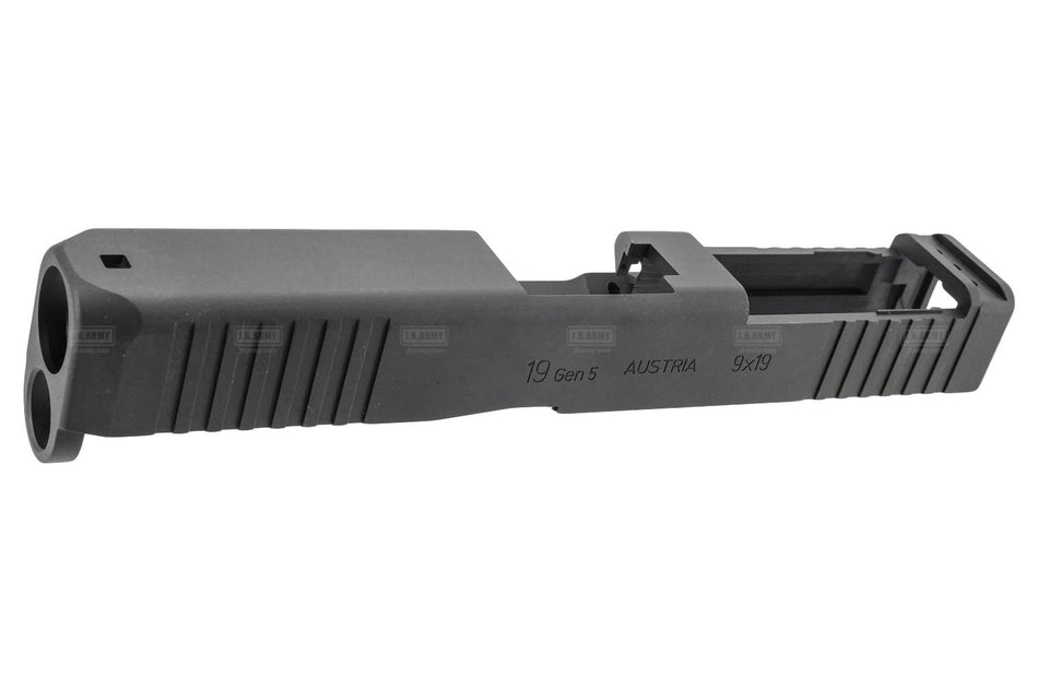 Guarder CNC Steel Slide For Marui TM G19 Gen5 MOS GBBP ( PVD Black Coating )